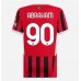 Maillot de foot AC Milan Tammy Abraham #90 Domicile vêtements Femmes 2024-25 Manches Courtes